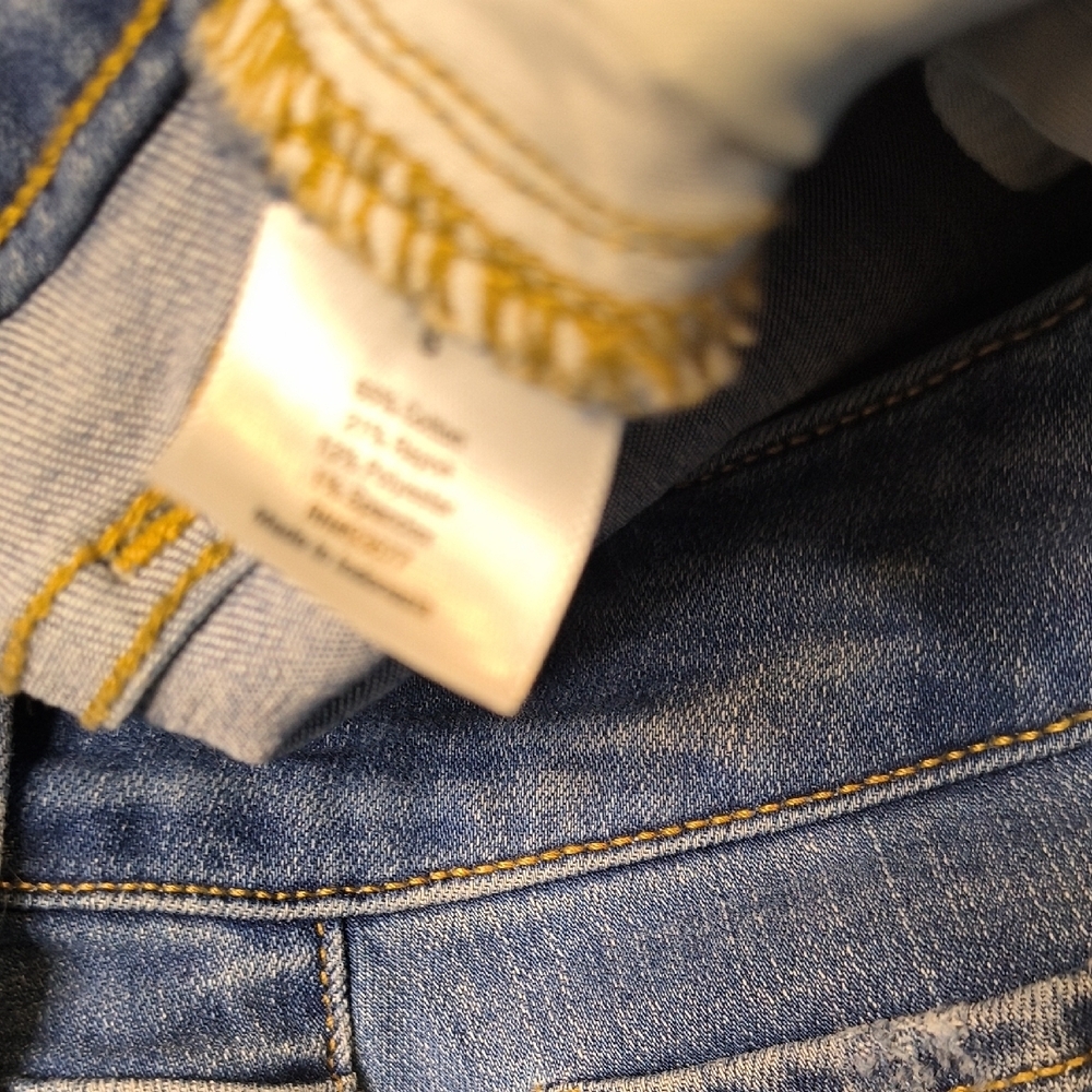 sac336 Mid Rise w/29" Inseam Skinny a.n.a Women's Denim Jeans Size 8 - Picture 3 of 4